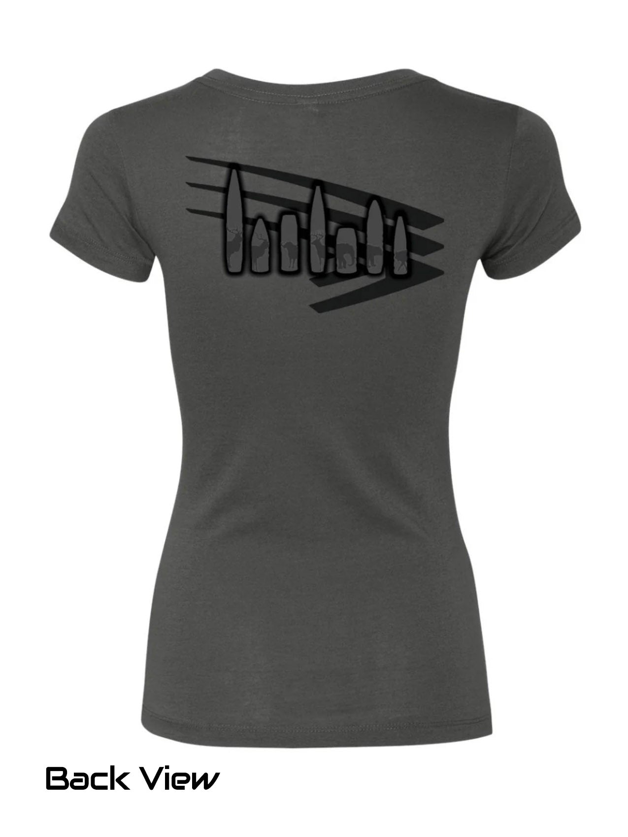 Cutting Edge Apparel Tee donna grigia cotone taglia XL
