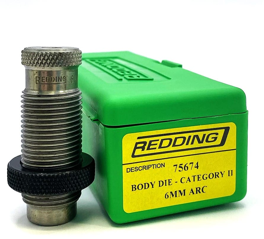 Redding Premium Set Matrici 6mm ARC Full 36674 Acciaio