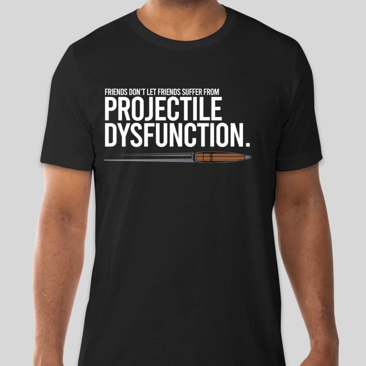 Cutting Edge Projectile Dysfunction t-shirt nera S cotone