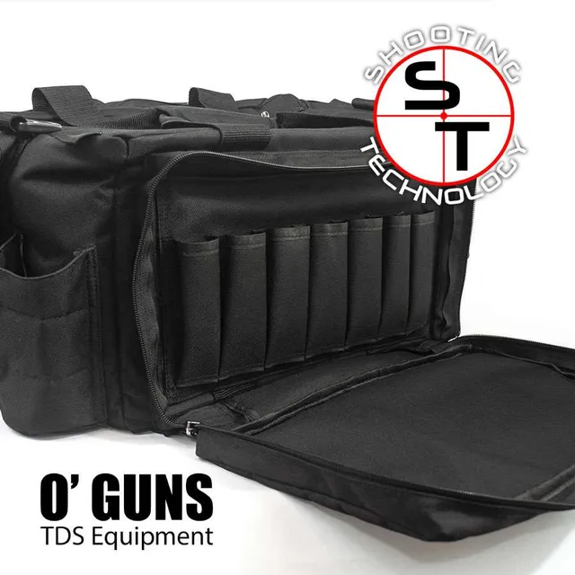 Shooting Technology BIG Borsone da Tiro Nero Porta Armi