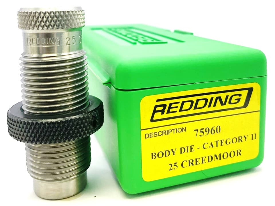 Redding Premium Dies Set 25 Creedmoor Full Length 66960