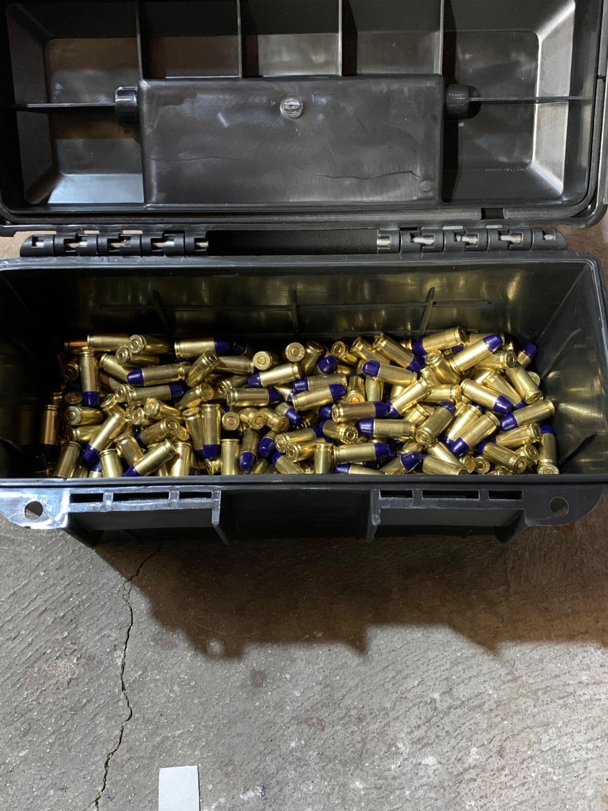 Smartreloader Portamunizioni Ammo Can 30 Cassetta Nera HDPE
