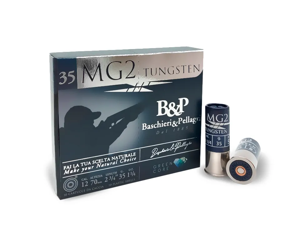 Baschieri MG2 Tungsten 35 cartucce caccia lunga distanza