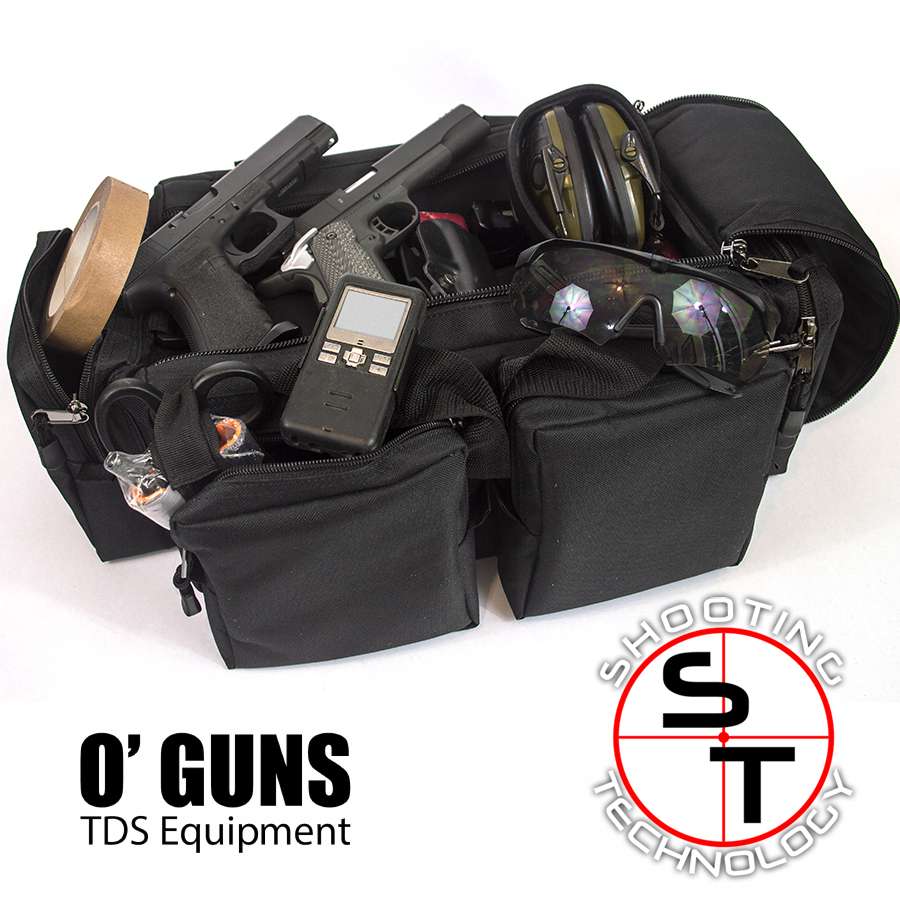 Shooting Technology borsone tiro Small nero 6 caricatori