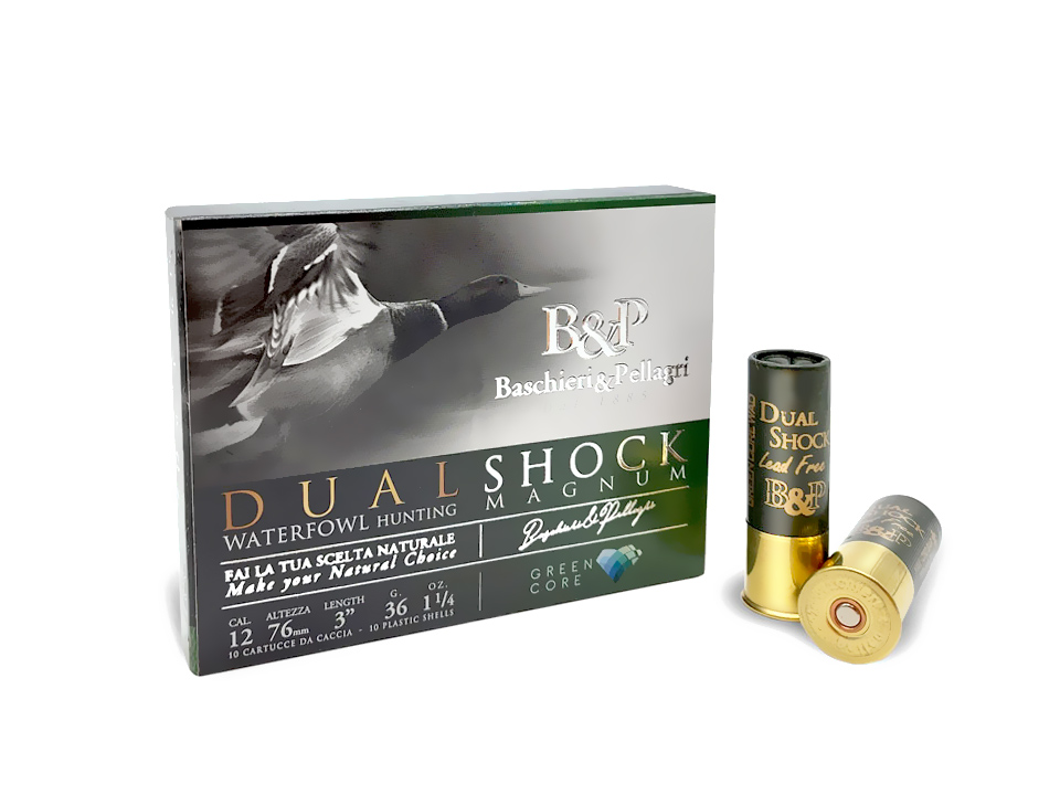 Baschieri & Pellagri Magnum Dual Shock 36 Cartucce Rame 36g