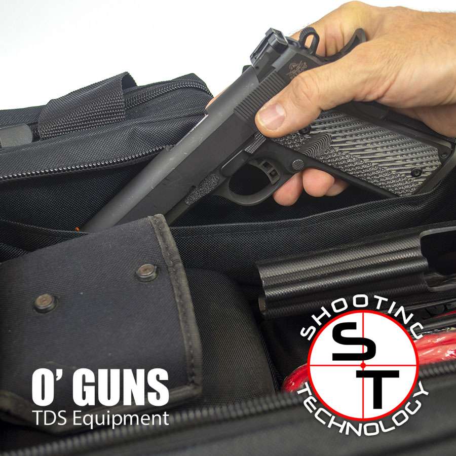 Shooting Technology borsone tiro Small nero 6 caricatori