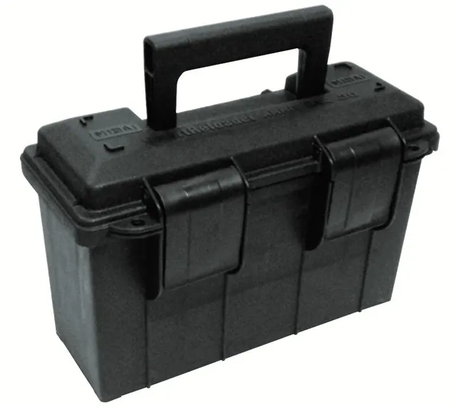 Smartreloader Portamunizioni Ammo Can 30 Cassetta Nera HDPE