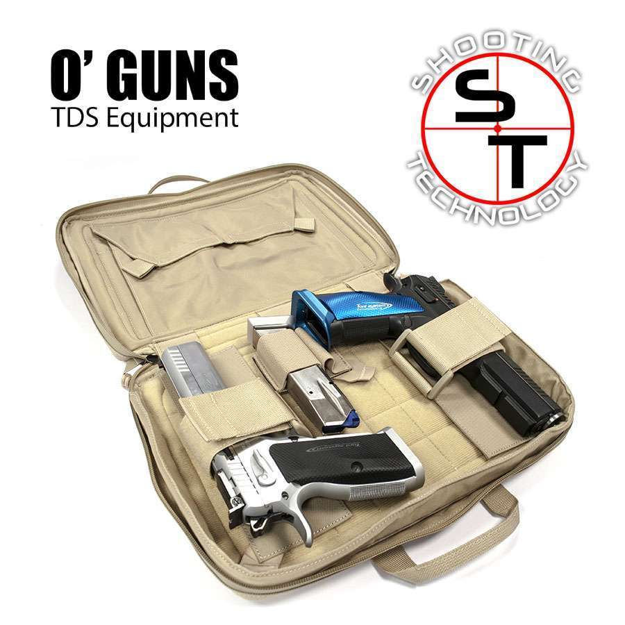Shooting Technology Borsa Porta Pistola Doppio Cordura Nero