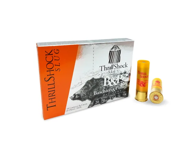 Baschieri & Pellagri Big Game Thrill Shock Cartucce Palla Calibro 20
