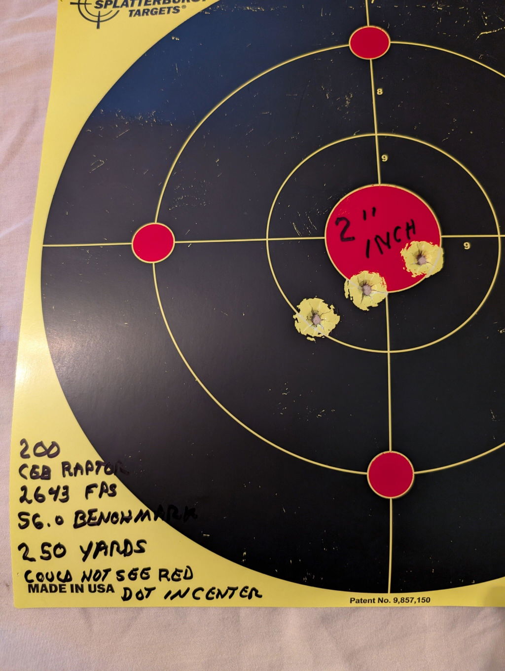 Cutting Edge FB Raptor 200 gr 9.3 palla ottone 50 pz