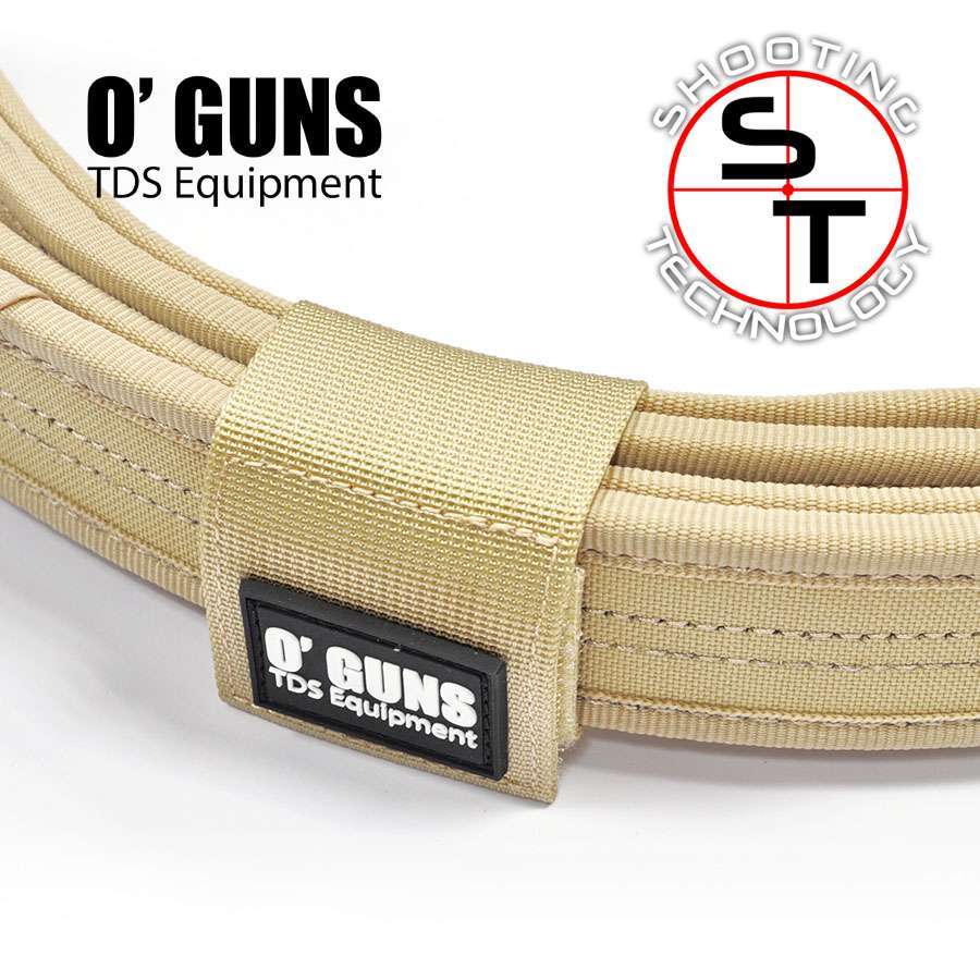 Shooting Technology ferma cintura cordura velcro nero safari
