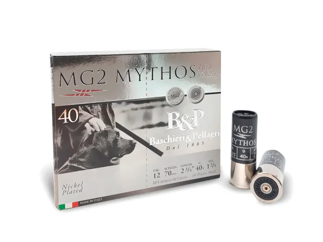 Baschieri & Pellagri MG2 Mythos 40 HV cartucce piombo nichelato