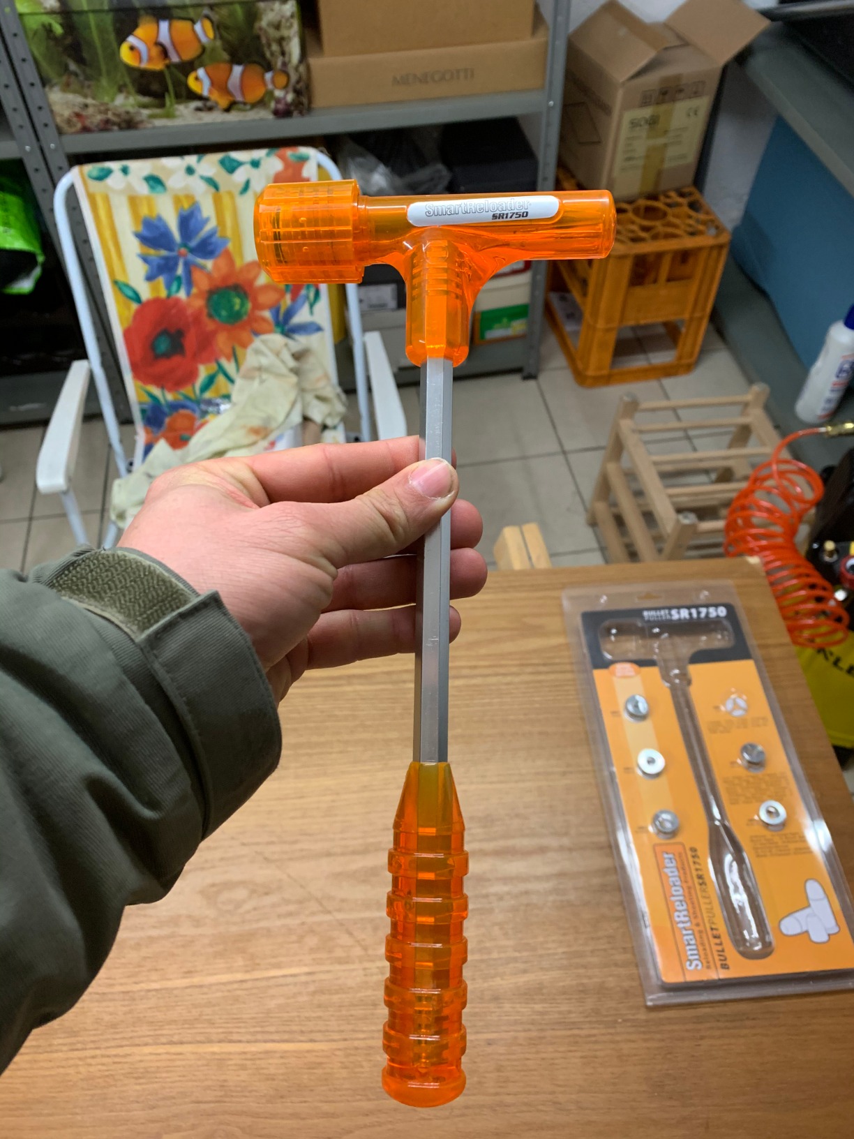 Smartreloader Ricarica SR1750 Martello cinetico con collet