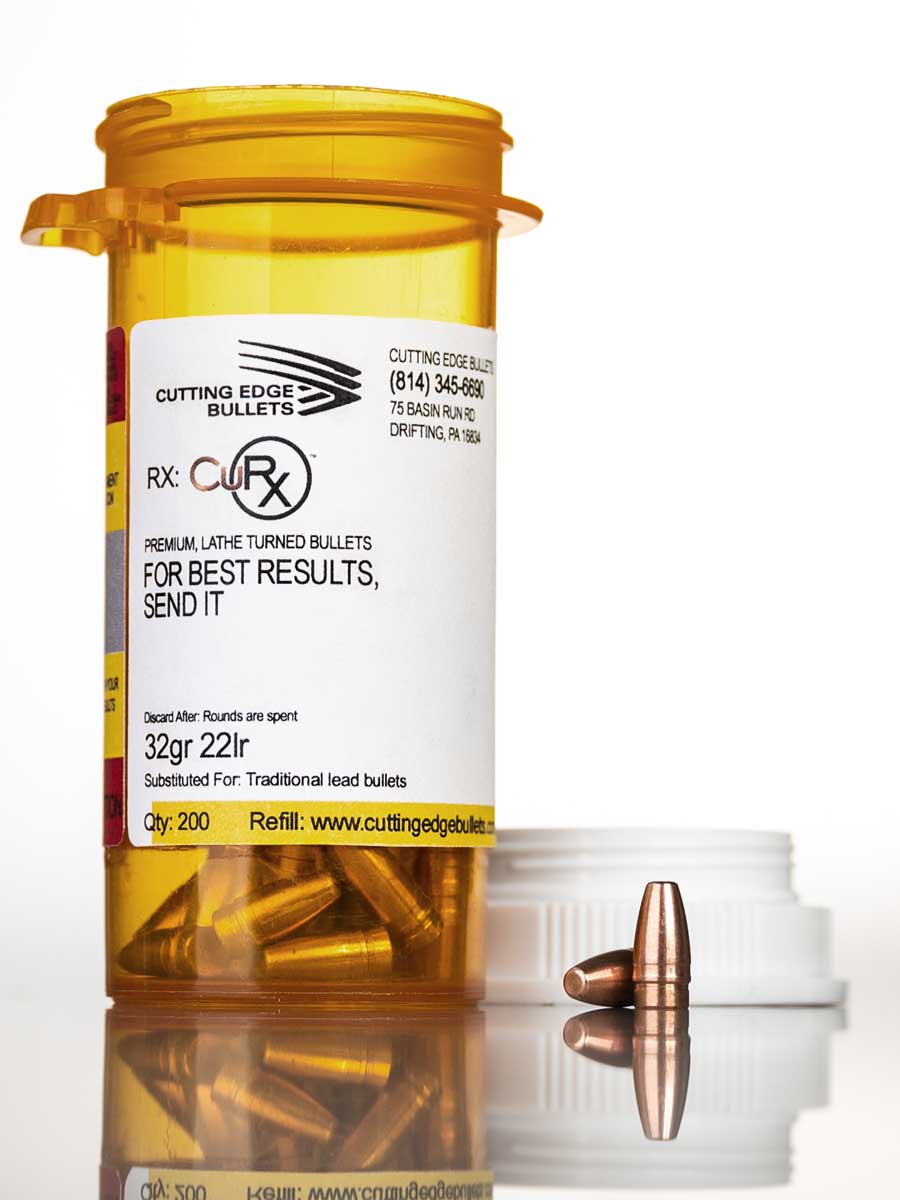 Cutting Edge CuRx 32gr Palle Rame 22LR Bundle 200ct