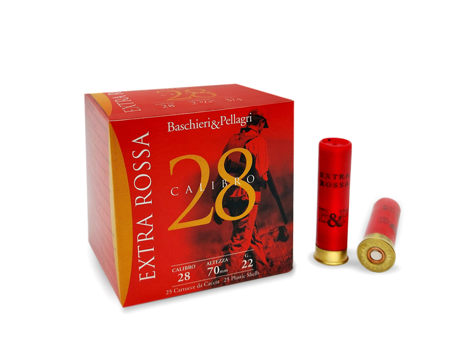 Baschieri & Pellagri Extra Rossa 28 cartucce calibro 28 22g