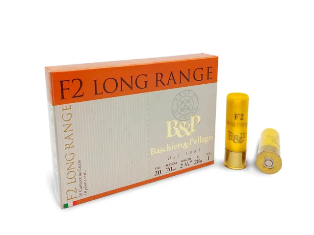 Baschieri & Pellagri F2 Long Range cartucce caccia calibro 20 28g