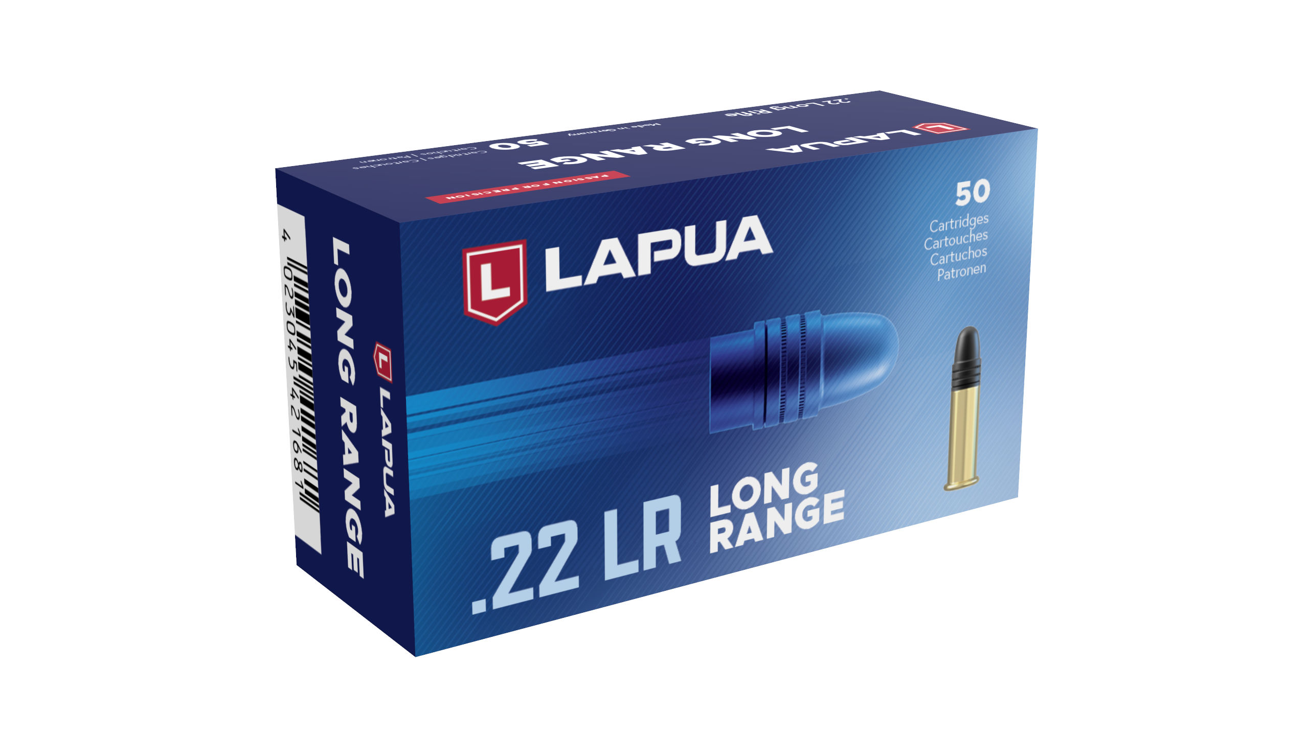Lapua Long Range cartucce 22 LR tiro 100 metri