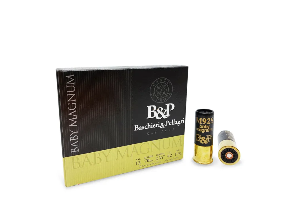 Baschieri & Pellagri Magnum Baby Magnum cartucce semimagnum piombo