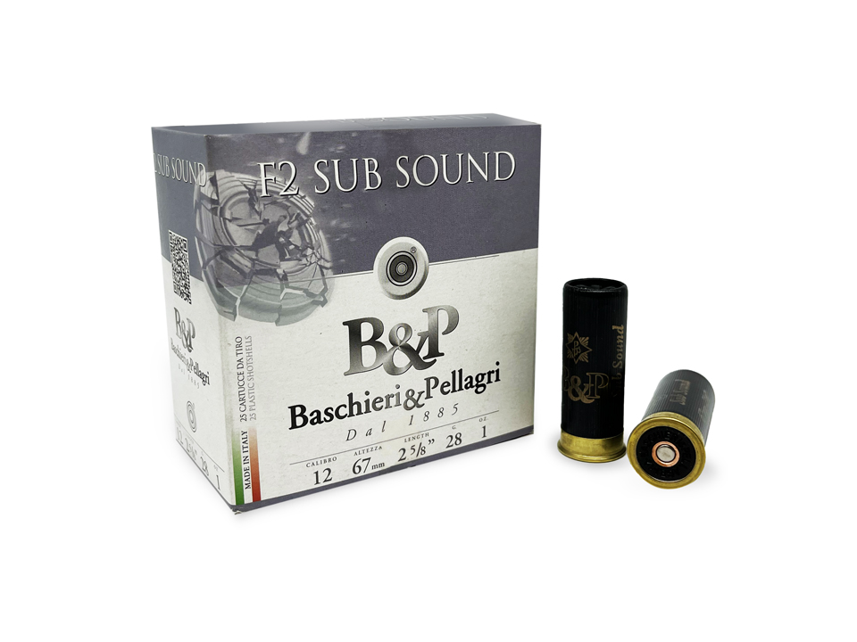 Baschieri & Pellagri F2 Sub Sound 28 cartucce subsoniche 28g