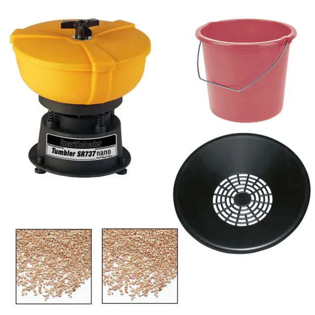 Smartreloader Ricarica SR737 Tumbler Pulizia Bossoli Kit 4 Pezzi