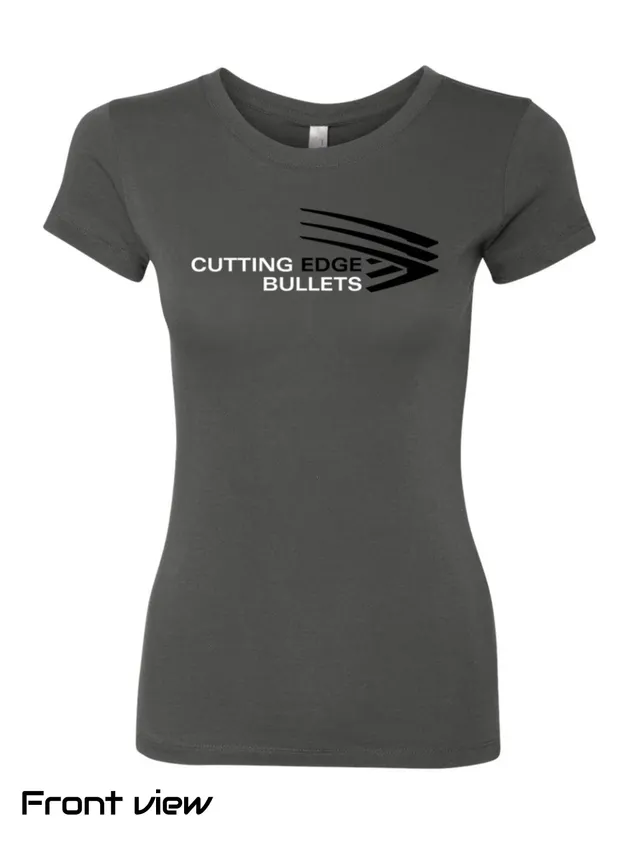 Cutting Edge Apparel Tee donna grigia cotone taglia XL