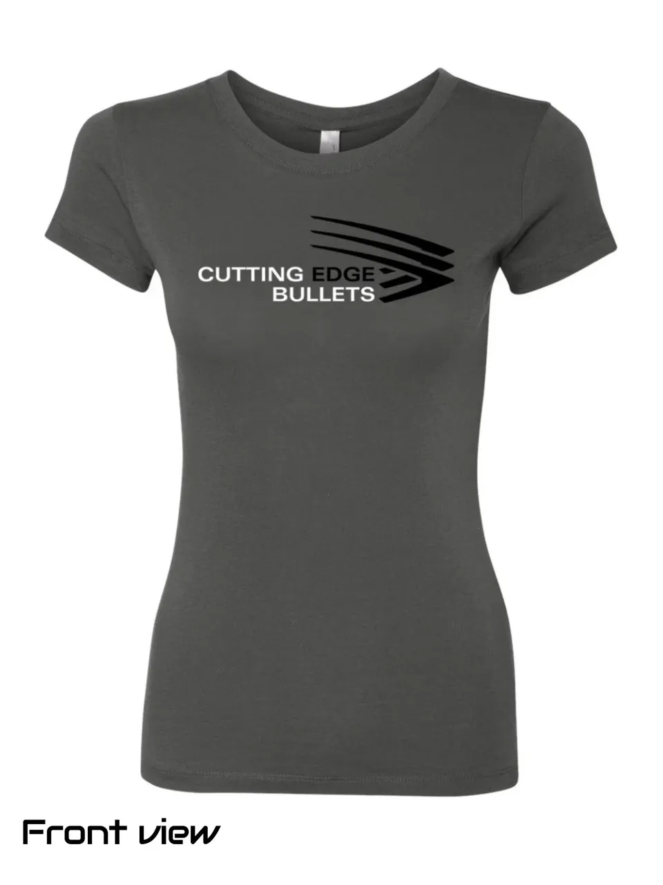 Cutting Edge Apparel Tee donna grigia cotone taglia XL