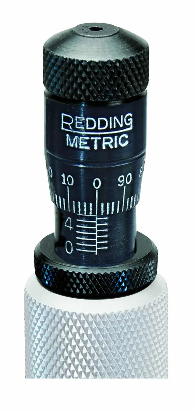 Redding Type S Micrometro metrico seating STD VLD Flat