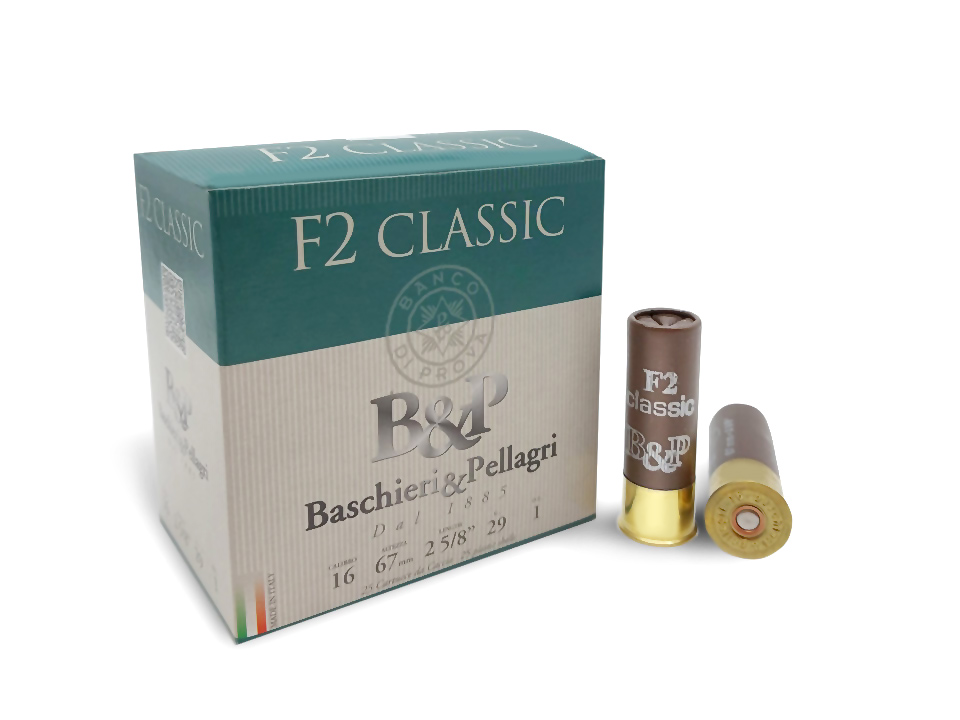 Baschieri & Pellagri F2 Classic Cal.16 cartucce 29g 67mm