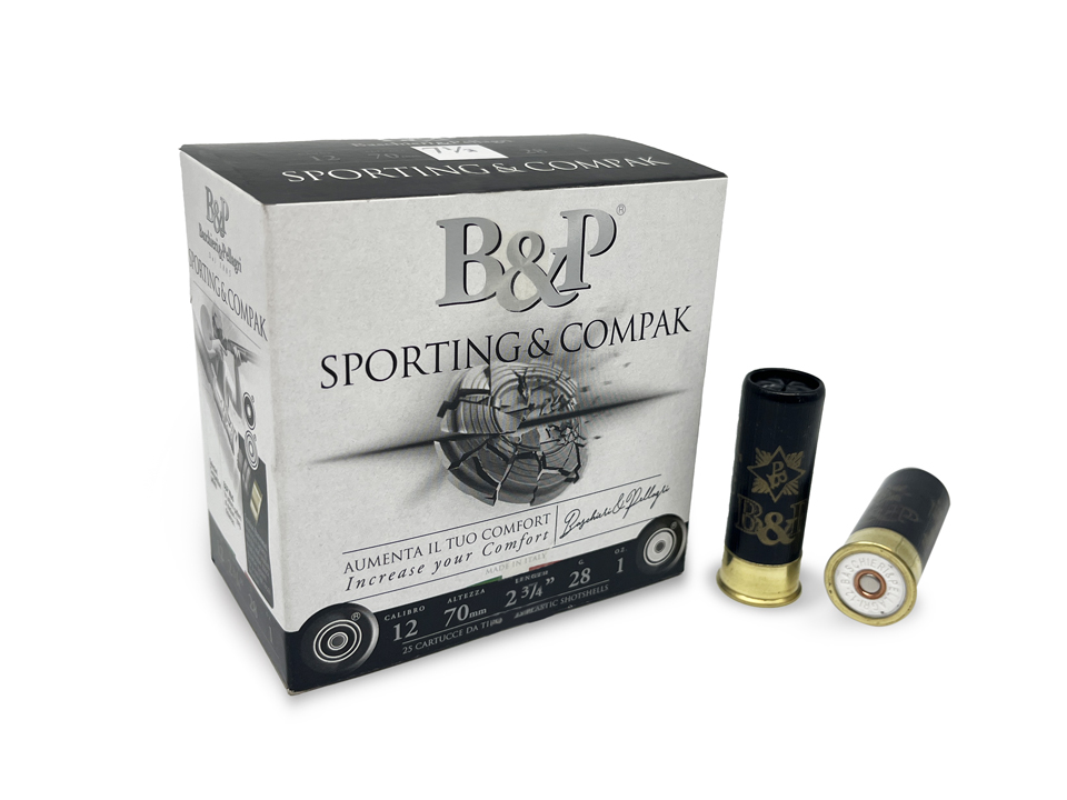 Baschieri & Pellagri Sporting & Compak cartucce 28 g borra contenitore
