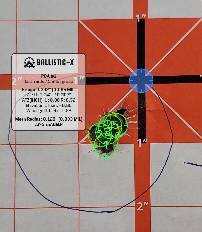 Cutting Edge MTAC 375 402gr solida palle 50ct match