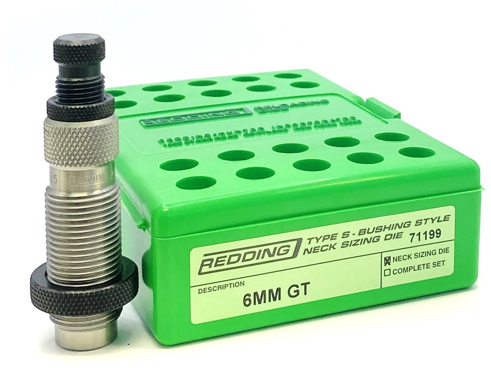Redding Premium 6MM GT die set ricarica precisione