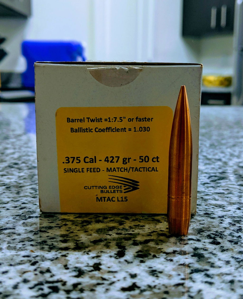 Cutting Edge MTAC .308 168gr proiettile tiro rame 50pz