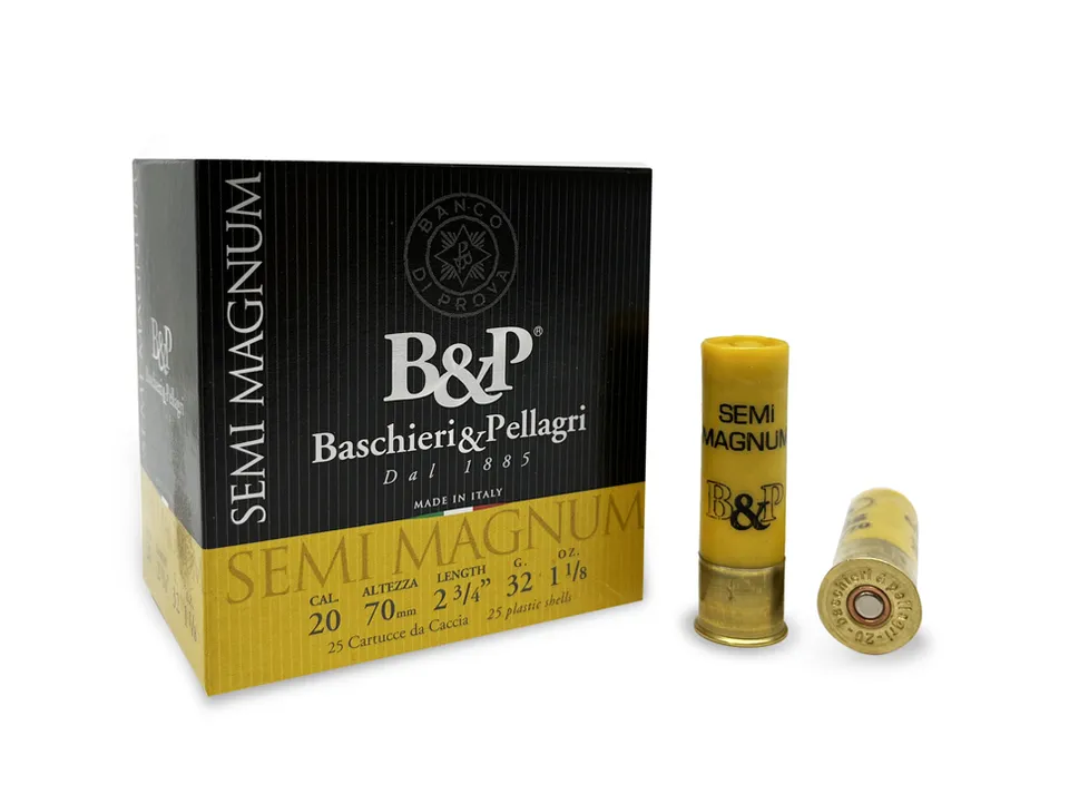 Baschieri & Pellagri Magnum Semi Magnum 20 Cartucce Calibro 20