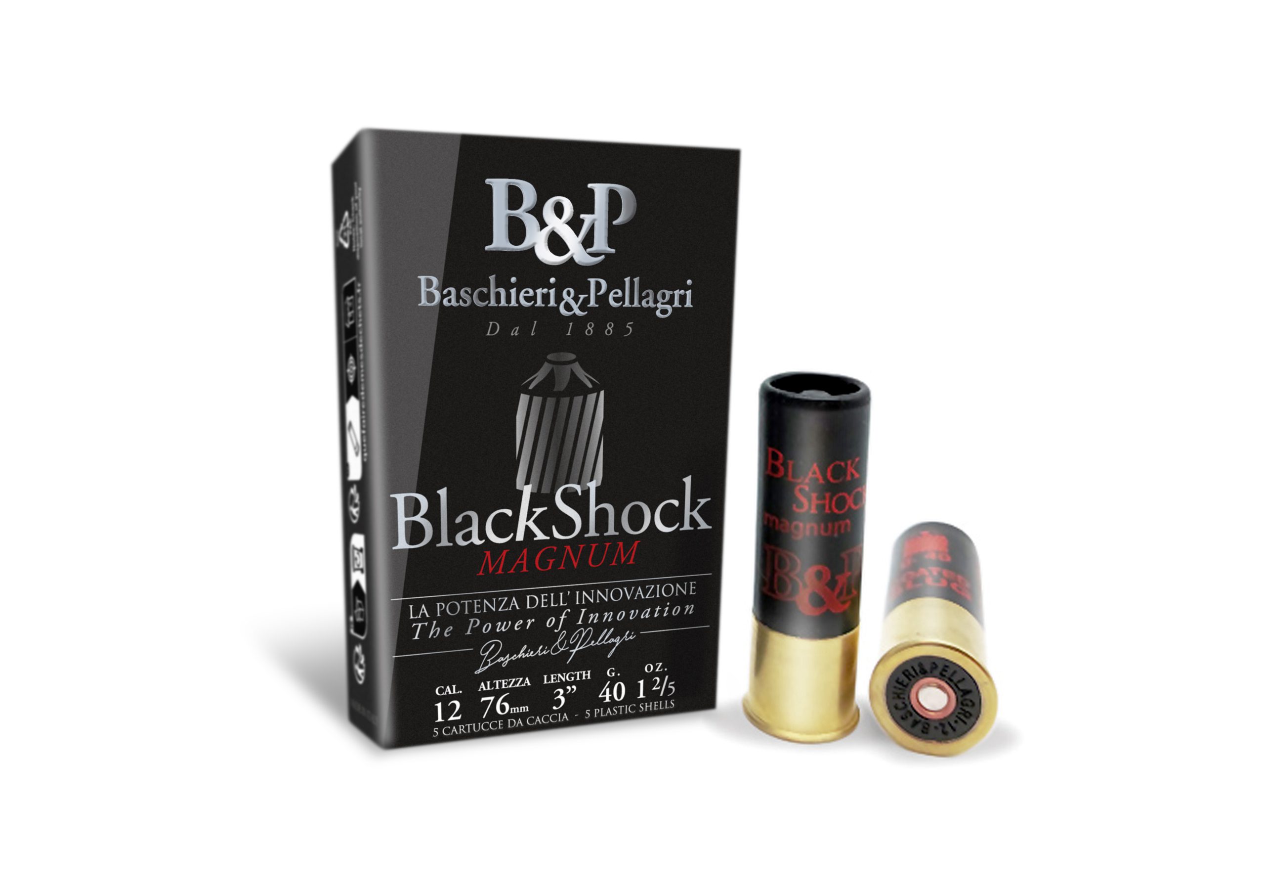 Baschieri & Pellagri Big Game Black Shock Magnum palla 12/76 40g