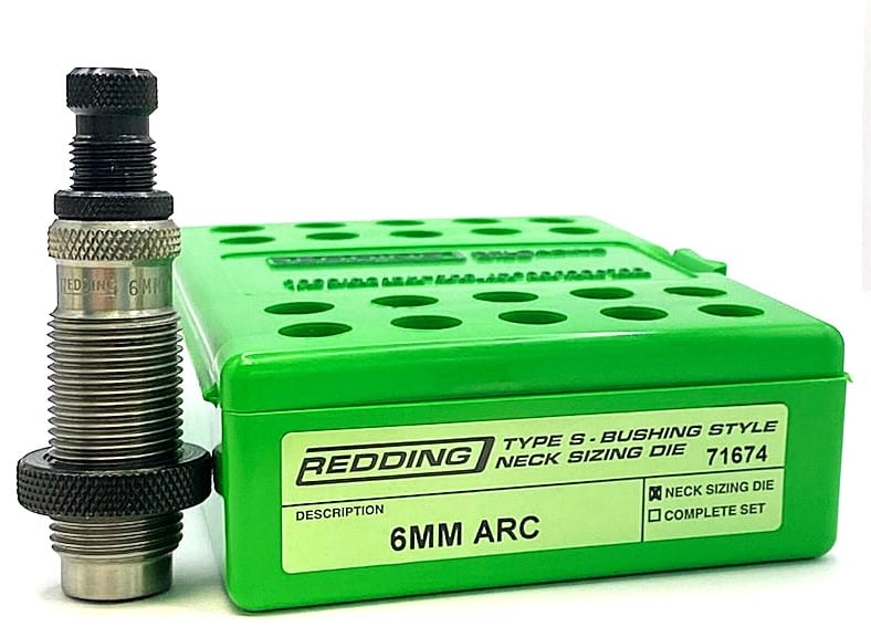 Redding Premium Set Matrici 6mm ARC Full 36674 Acciaio