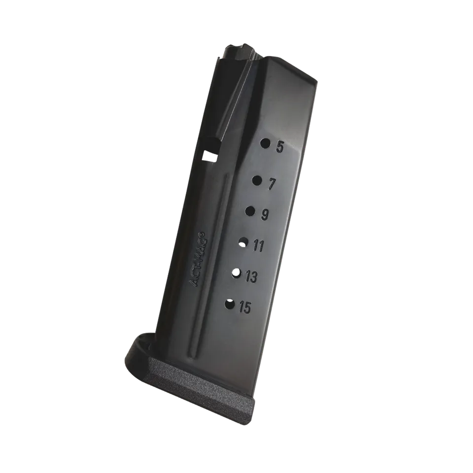 Act Mag Glock 43X/48 Caricatore 15 Colpi Nero