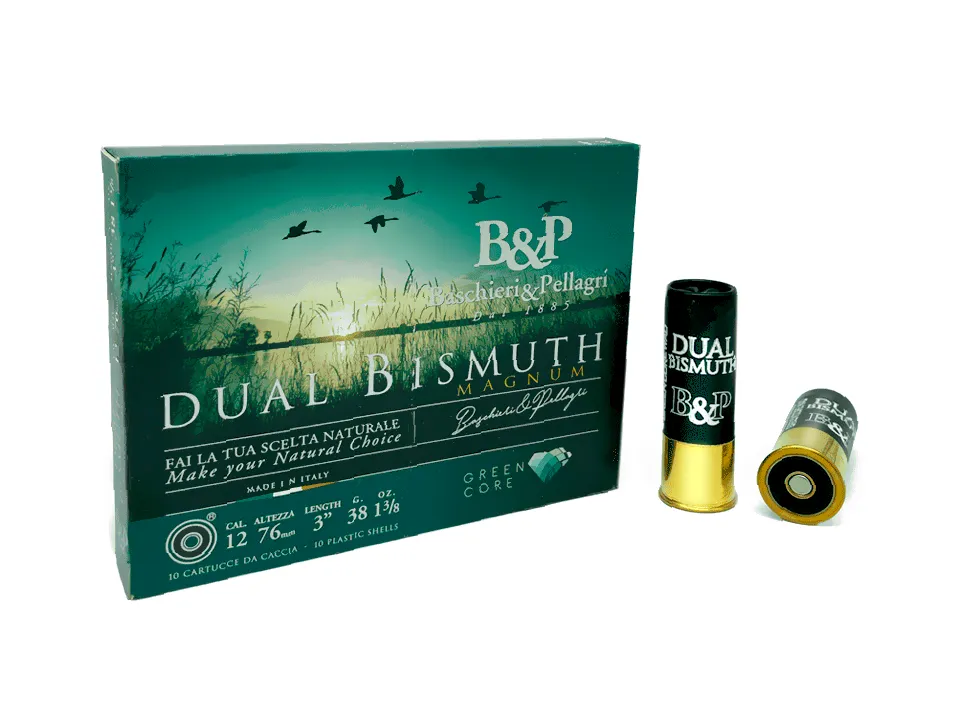Baschieri Dual Bismuth 38 cartucce magnum bismuto doppio strato