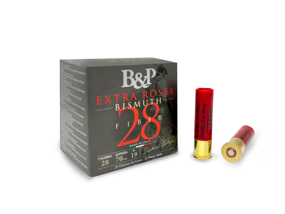 Baschieri & Pellagri Extra Rossa 28 cartucce bismuto feltro
