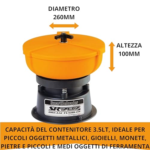 Smartreloader Ricarica SR787 lucidatrice metalli 220V 3,5L