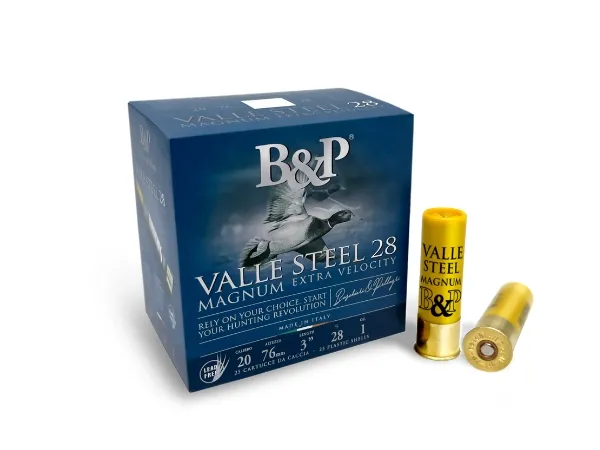 Baschieri & Pellagri Valle Steel 28 Magnum cartucce cal.20 28g
