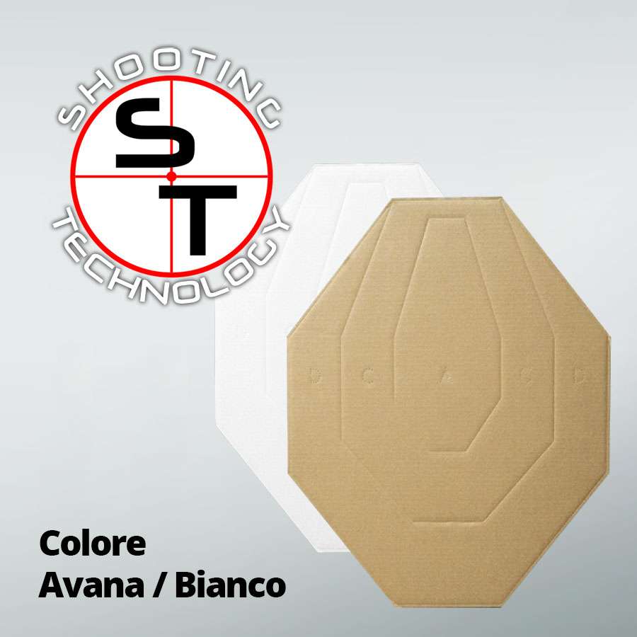 Shooting Technology IPSC Classic bersaglio cartone 50 pezzi