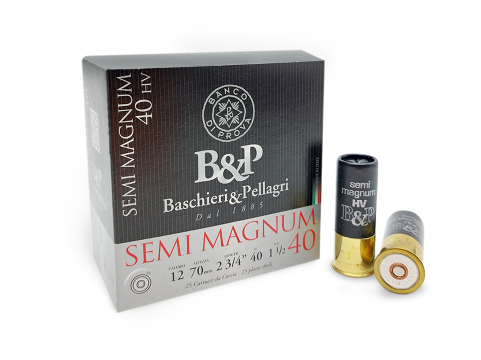 Baschieri & Pellagri Magnum Semi Magnum 40 HV cartucce caccia