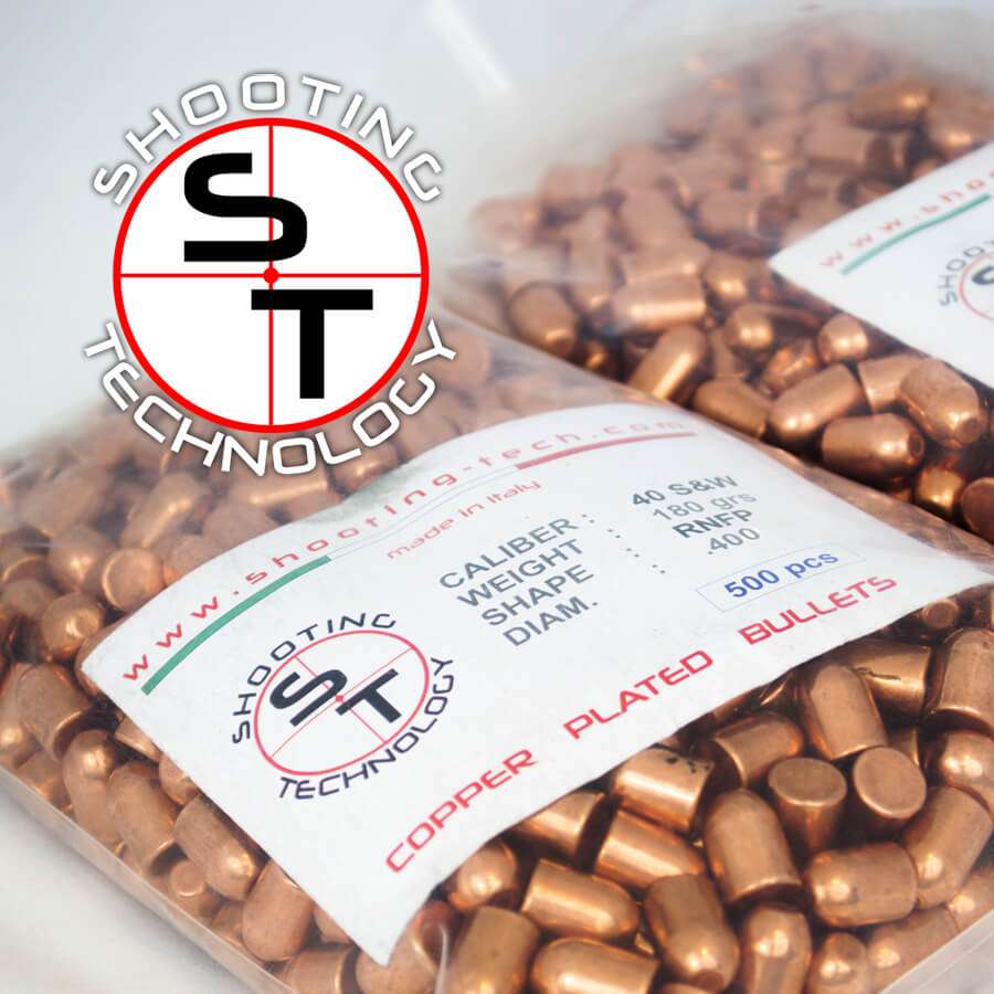 Shooting Technology ST Bullets palle ramate 40 S&W 180 gr 500 pz