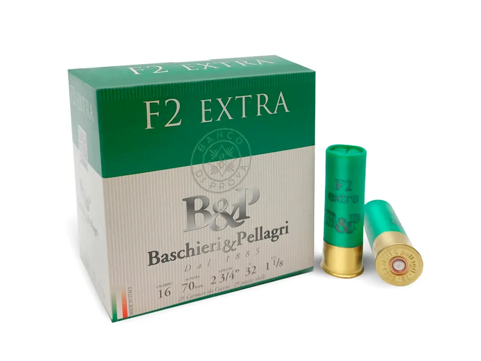 Baschieri & Pellagri F2 Extra cartucce 32g calibro 16