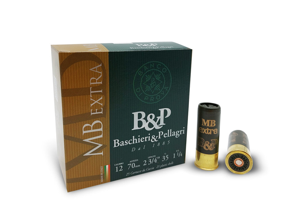 Baschieri & Pellagri MB Extra cartucce 35 g piombo