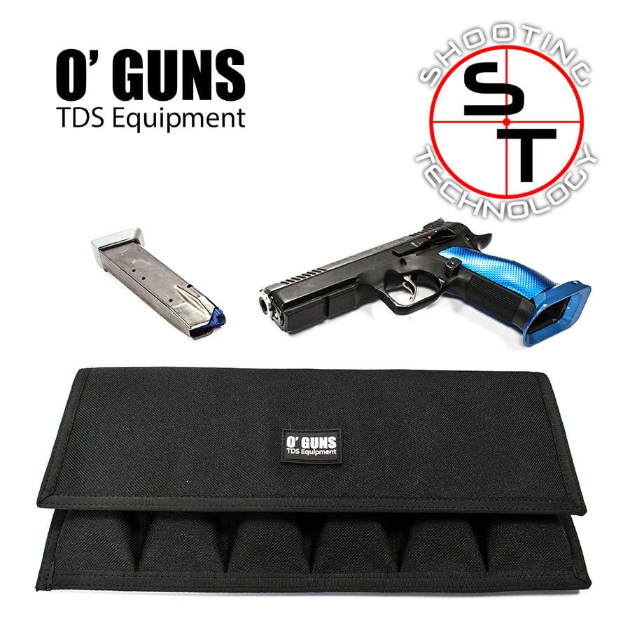 Shooting Technology Porta Caricatori Pistola 6 Posti Cordura