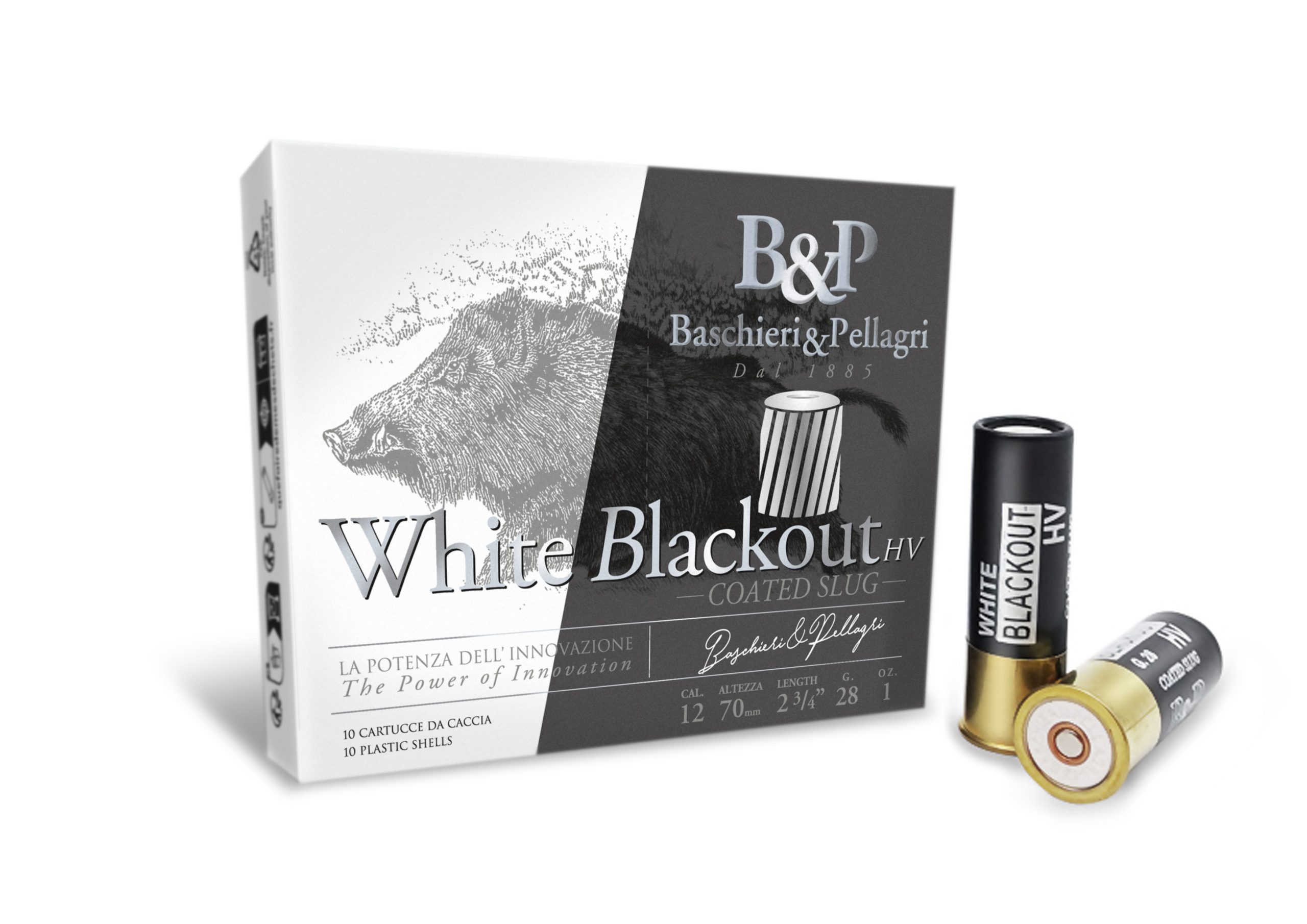 Baschieri & Pellagri Big Game Palla White Blackout HV cartucce