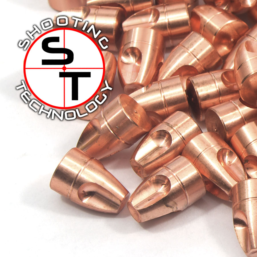 Shooting Technology X-Strike Proiettili 9mm Lead Less 83 gr Cavitazione
