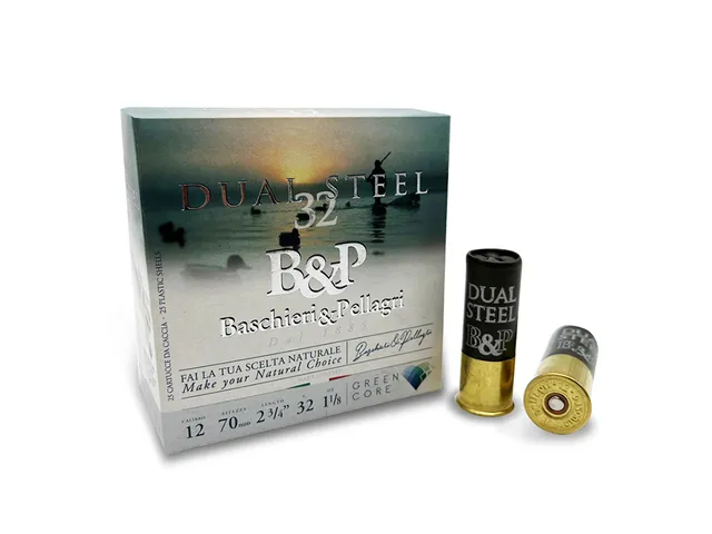 Baschieri & Pellagri Dual Steel 32 cartucce acciaio 32g cal 12