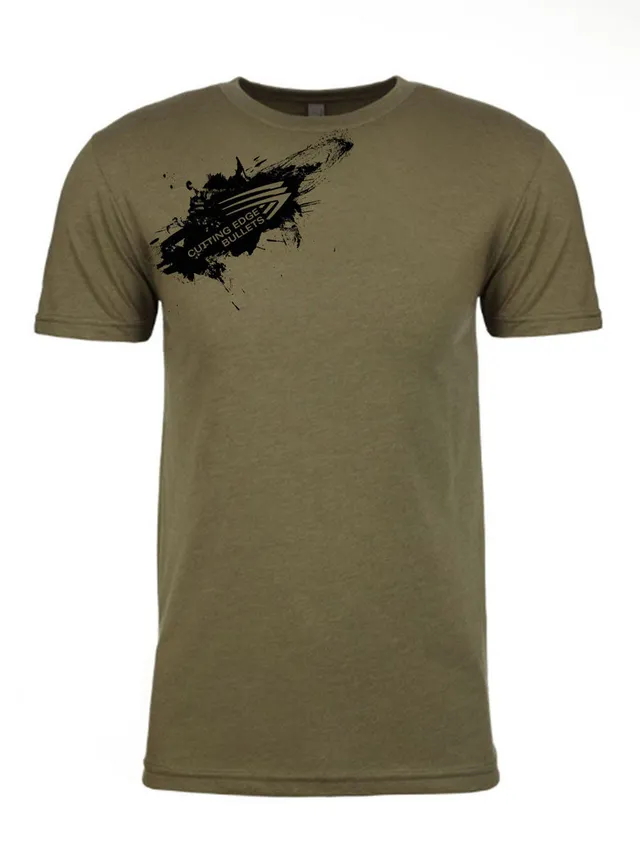 Cutting Edge CEB Tee verde militare maglietta S